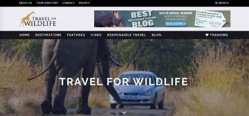 Reisen für Wildtiere