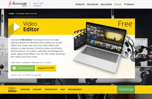 Eiscreme Video Editor