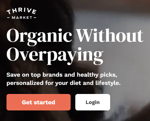 Thrive Market — Save on top brands and healthy picks, personalized for your diet and lifestyle