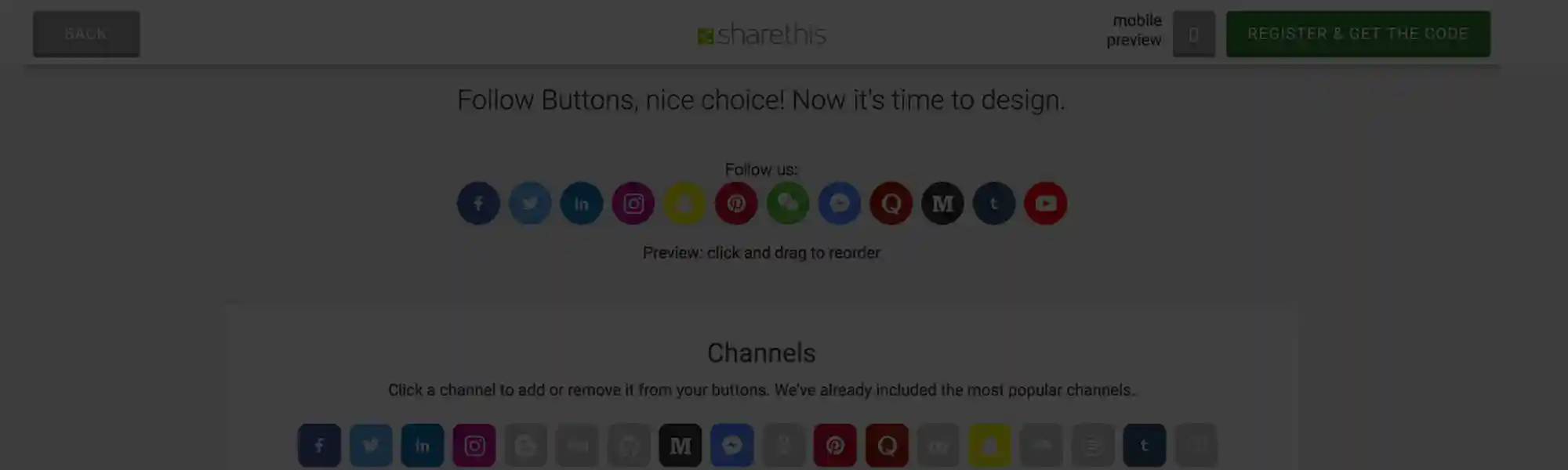 Introducing ShareThis follow buttons: Beautiful, quick to install, and easy to configure