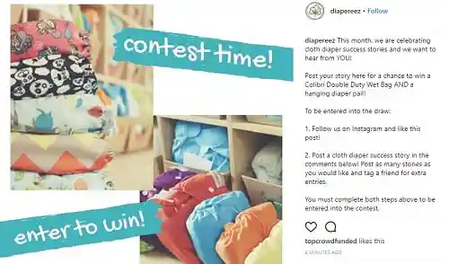 Diaper-eez Instagram Giveaway