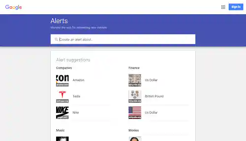Google Alerts