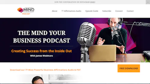 La mente de su podcast de negocios