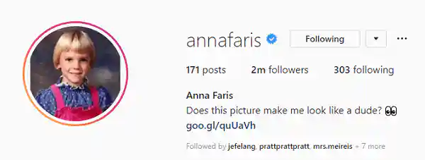 Anna Faris Instagram