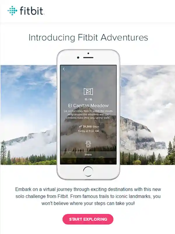 great newsletter examples-Fitbit