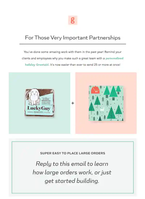 great newsletter examples-Greetabl