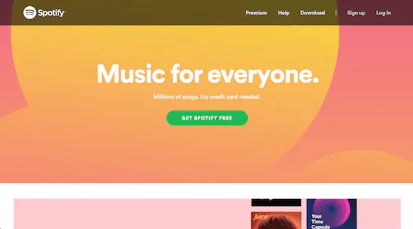 Spotify einzigartiges Leistungsversprechen UVP