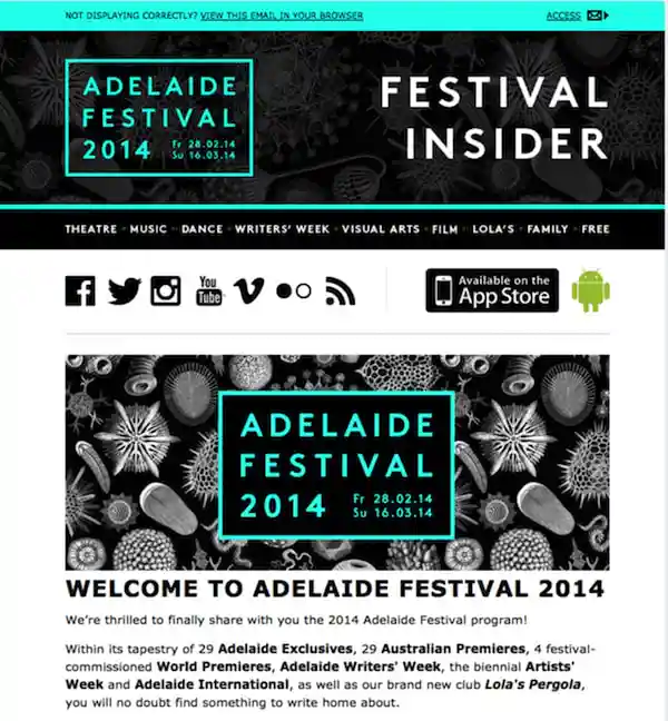 great newsletter examples-IS Design + Digital