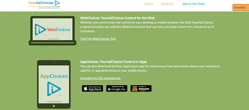 YourAdChoices Control - Che cos'è AdChoices? 