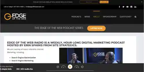 Best Social Media Podcasts: EDGE of the Web﻿
