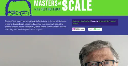 Best Social Media Podcasts: Masters of Scale