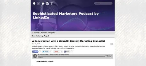Best Social Media Podcasts: Sophisticated Marketers
