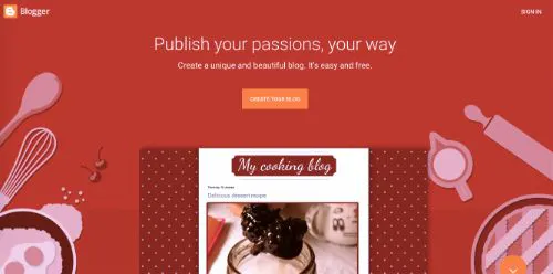 Melhores Plataformas de Blogging: Blogger