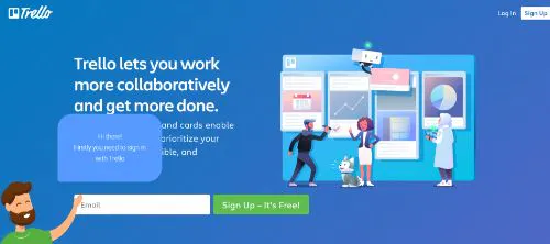 Herramientas de productividad de marketing: Trello