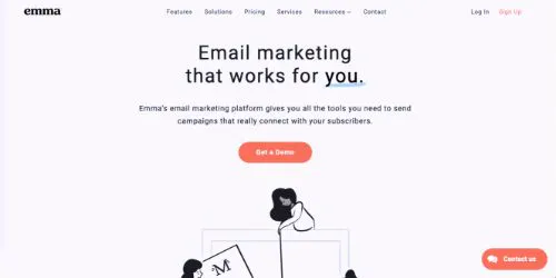 最佳電子郵件行銷服務與軟體:艾瑪