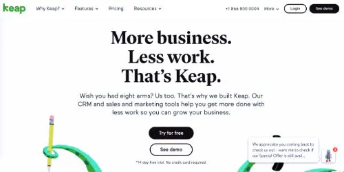 Los mejores servicios y software de Email Marketing: Keap