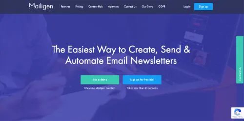 Os melhores serviços e software de Email Marketing: Mailigen