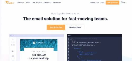 Os melhores serviços e software de Email Marketing: Mailjet