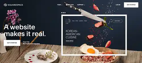 Theme Selection and Design: Squarespace