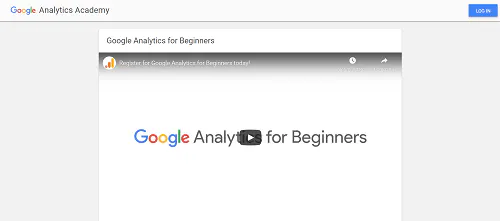 Certification Google Analytics : Google Analytics pour les débutants