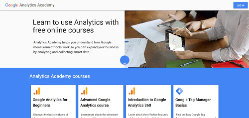 Certification Google Analytics : Académie Google Analytics