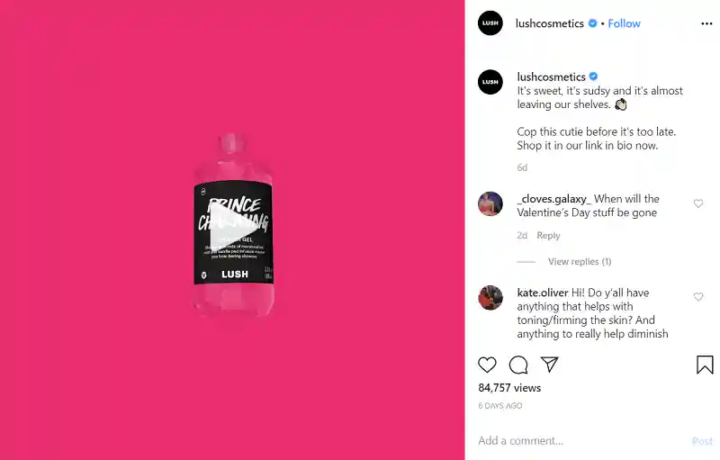 Top Tips for Posting on Instagram and Getting Likes - Lush Cosmetics