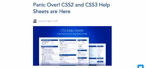 GoSquared - CSS2とCSS3のヘルプシート