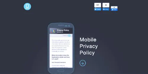 Generadores de políticas de privacidad gratis: Docracia