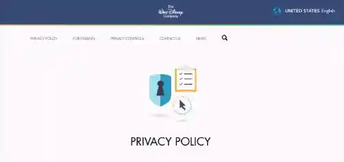 Esempi di politica sulla privacy: Disney
