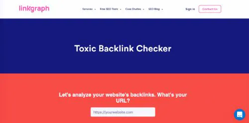 LinkGraph Toxic Backlink Checker