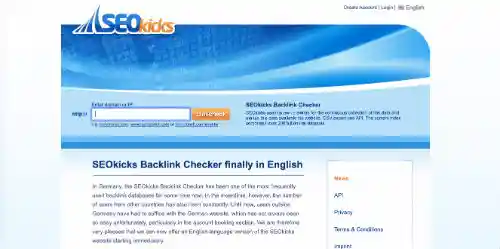 Meilleurs traqueurs de backlink : SEOkicks