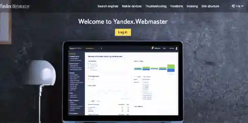 Webmaster de Yandex