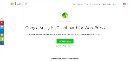 Las mejores herramientas de SEO: Panel de control de Google Analytics para WordPress