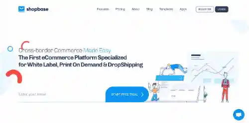 Le migliori piattaforme di e-Commerce: ShopBase