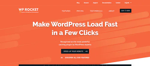 Les meilleurs plugins WordPress : WP Rocket