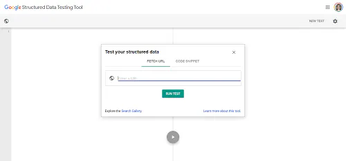 Les meilleurs outils de référencement gratuits : Outil de test des données structurées de Google