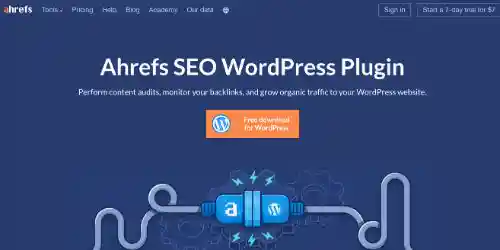I migliori strumenti SEO gratuiti: Ahrefs SEO WordPress Plugin SEO