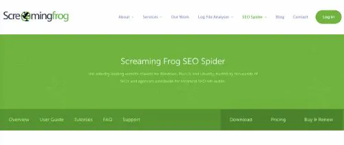 Beste kostenlose SEO-Tools: Schreiender Frosch