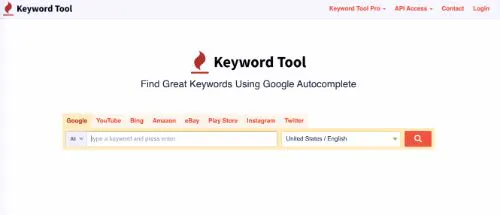 Best Free SEO Tools: Keyword Tool