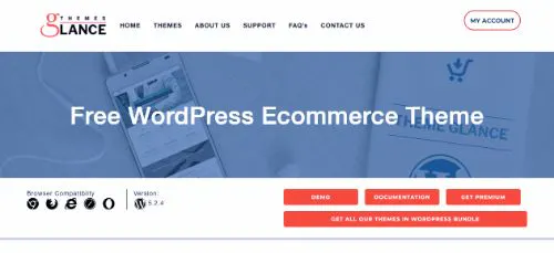 I migliori temi del commercio elettronico WordPress: Ecommerce Hub