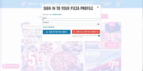 A Disappearing Popup Can Help Direct Navigation (Dominos)