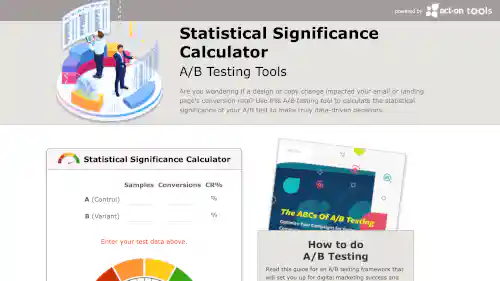 Act-On Software’s Statistical Significance Calculator