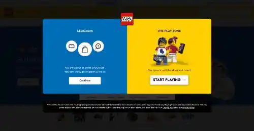 Lego call to action example