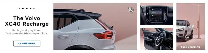 Beispiel für eine Volvo-Display-Anzeige