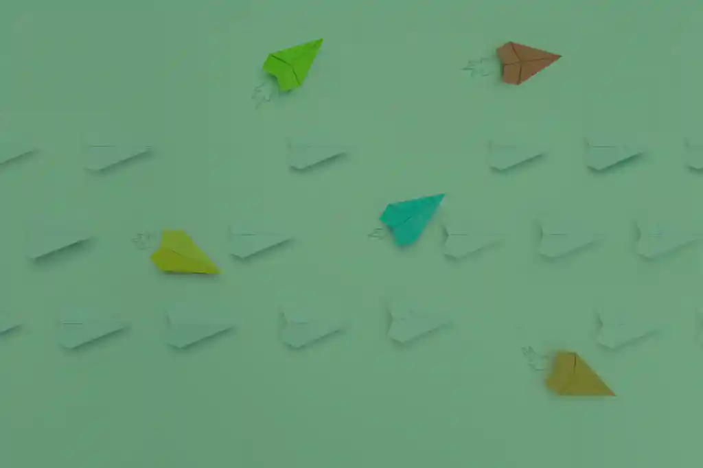 Unique paper planes vs plain paper planes