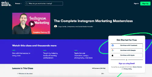 A Masterclass completa de Marketing Instagram