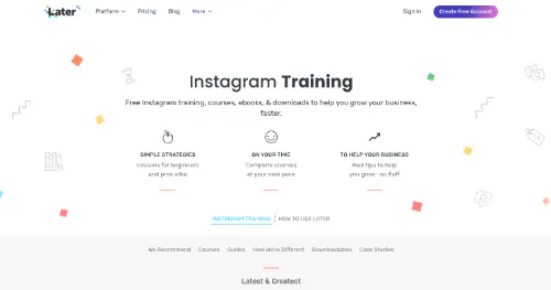 Instagram Training