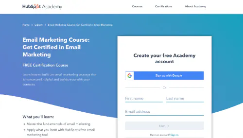 Cours d'Email Marketing : Obtenez une certification en marketing par courriel