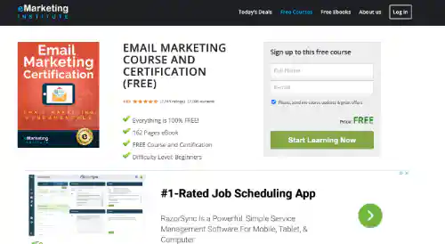 Email Marketing Course and Certification