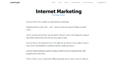 Internet-Marketing für kluge Leute